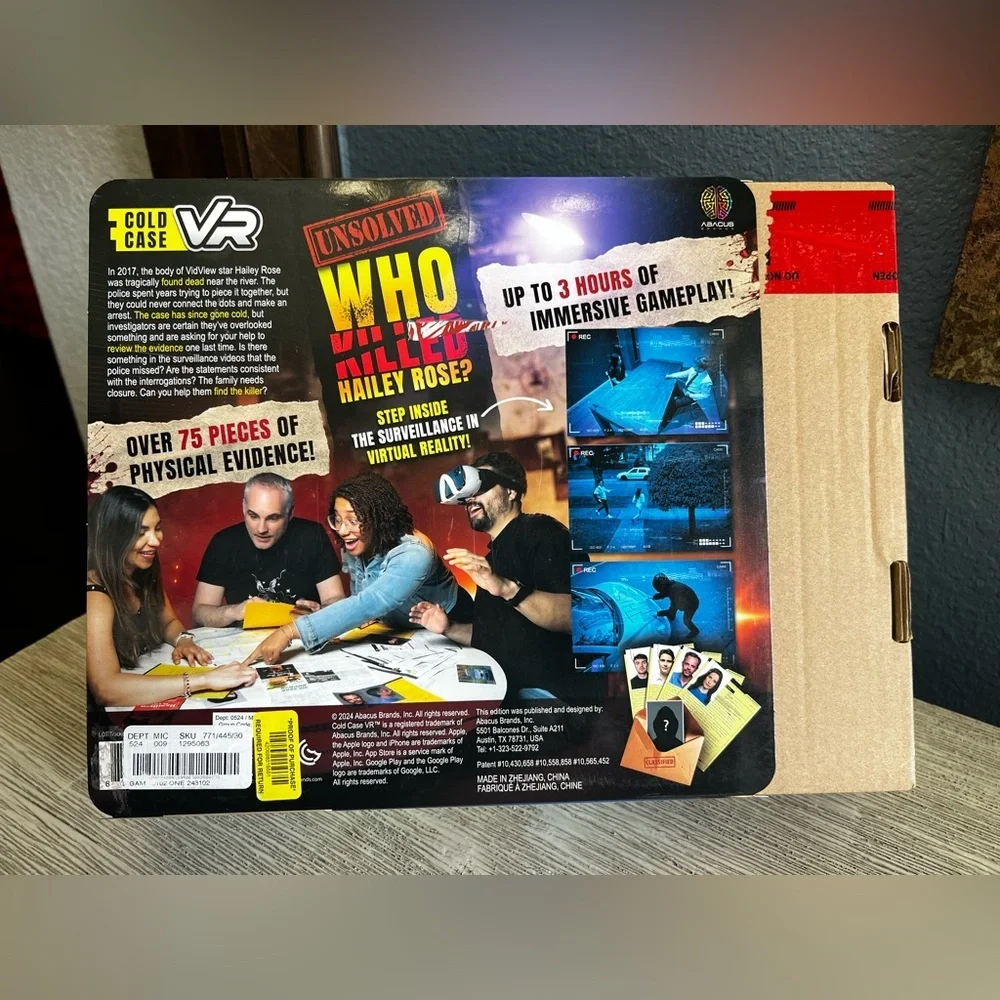 🆕 Cold Case VR “The Case of the Fatal Follower” A VR Murder Mystery